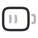 Battery 3full SVG Icon